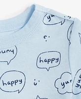 First Impressions Baby Boys Short-Sleeve Word Bubble Printed T-Shirt, Created for Macy's