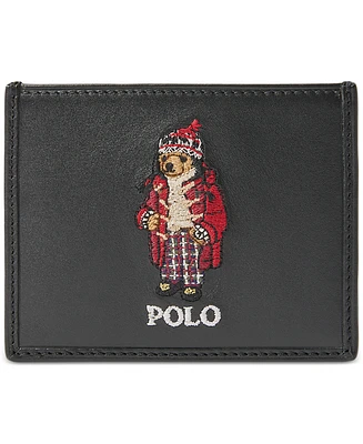 Polo Ralph Lauren Men's Polo Bear Leather Card Case