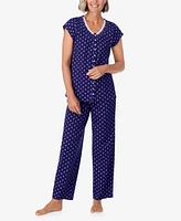 Aria Women's Cap Sleeve Pajama Set