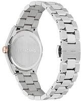 Ferragamo Women's Swiss Vega Stainless Steel Bracelet Watch 35mm