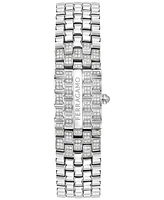 Ferragamo Women's Secret Diamond (3/4 ct. t.w.) Stainless Steel Bracelet Watch 19x30mm