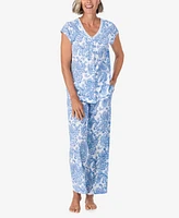 Aria Women's Cap Sleeve Pajama Set