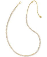 Kendra Scott Crystal Adjustable Tennis Necklace, 16"-19"