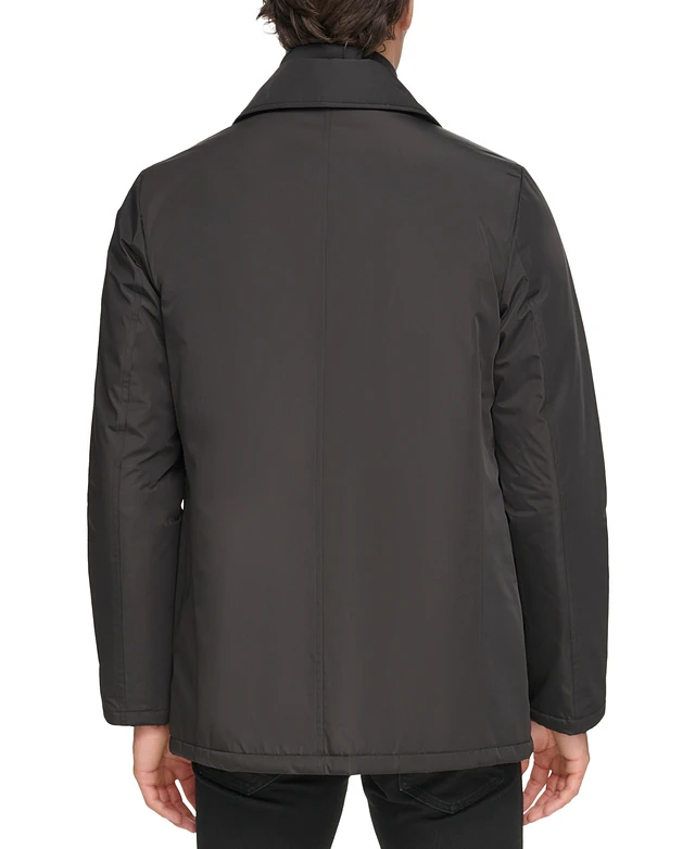 Breasted Coat Kenneth Cole Wool Peacoat Pea Coats For Men Kenneth