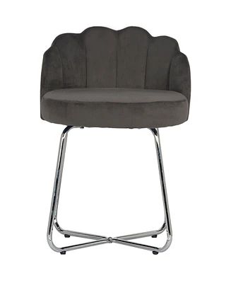 Hillsdale 25.25" Metal Catalina Vanity Stool
