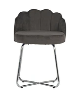 Hillsdale 25.25" Metal Catalina Vanity Stool