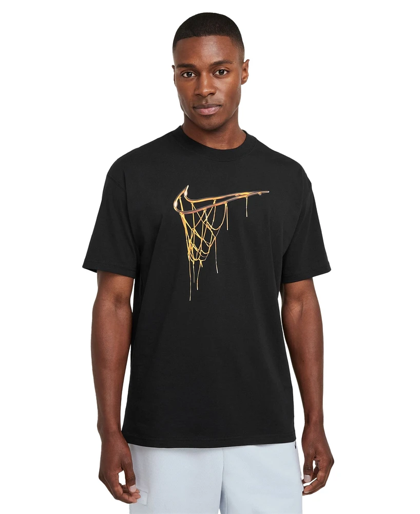 Nike Men's Max90 Loose-Fit Basketball Graphic T-Shirt