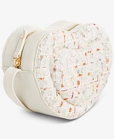 On 34th Mini Jasmii Tweed Heart Crossbody, Created for Macy's