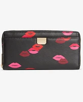 On 34th Angii Lip Party Zip-Around Wallet, Created for Macy's