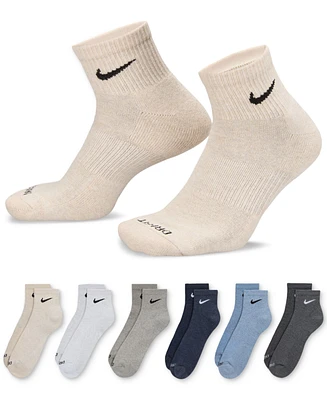 Nike Unisex 6-Pk. Dri-fit Quarter Socks