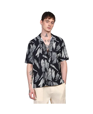 Men's Tie-Dye Honeycomb Shirt