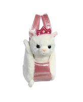 Aurora Small Pearl Kitty Fancy Pals Fashionable Plush Toy White 7"