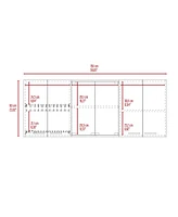 Depot E-shop Oceana 150 Wall Double Door Cabinet With Glass, Four Interior Shelves, Glass Cabinet