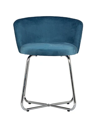 Hillsdale 25" Metal Marisol Vanity Stool