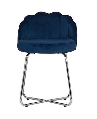 Hillsdale 25.25" Metal Catalina Vanity Stool