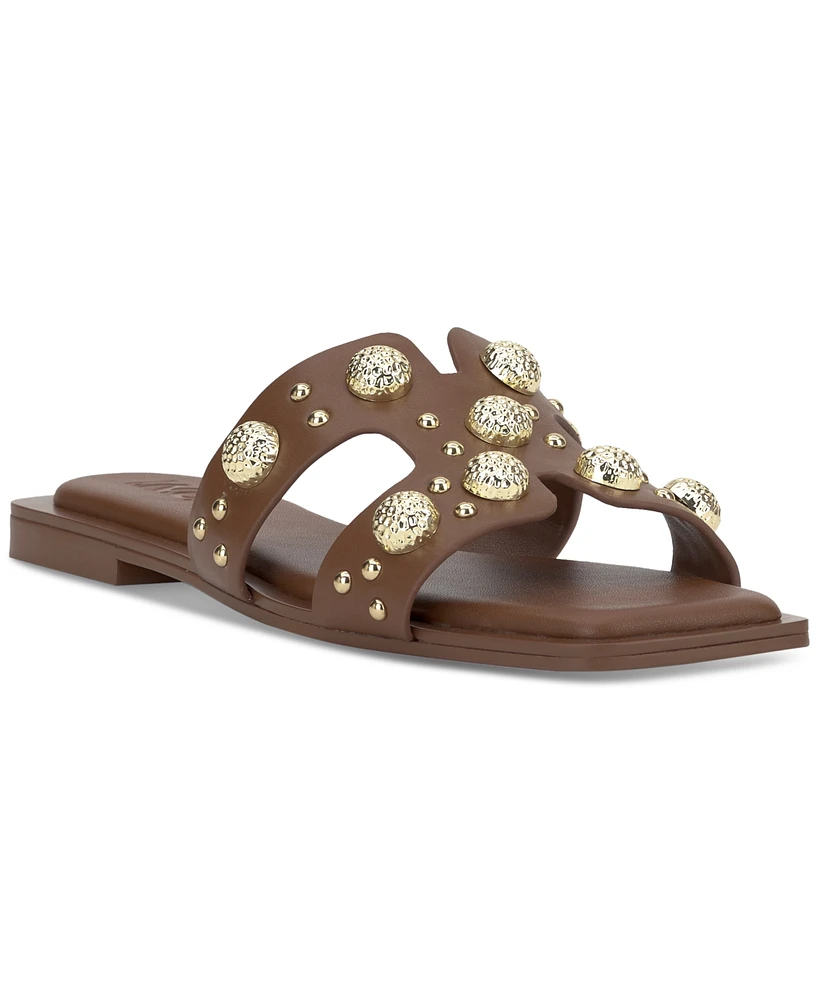 I.n.c. International Concepts Women's Peeta Stud Flat Sandals, Created for Macy's