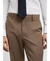 Mango Men's Stretch Fabric Suit Pants