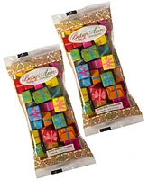 Betsy Ann Chocolates Milk Chocolate Foil Birthday Presents, 2 Pack