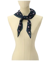 Kate Spade New York Paisley Foulard Silk Diamond Scarf