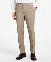 B by Brooks Brothers Men's Wool-Blend Stretch Classic-Fit Suit Separates Pant