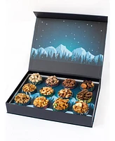 Dm Snacks 12 Days of Gourmet Nuts Winter Wonderland Selection Advent Calendar, 12 piece