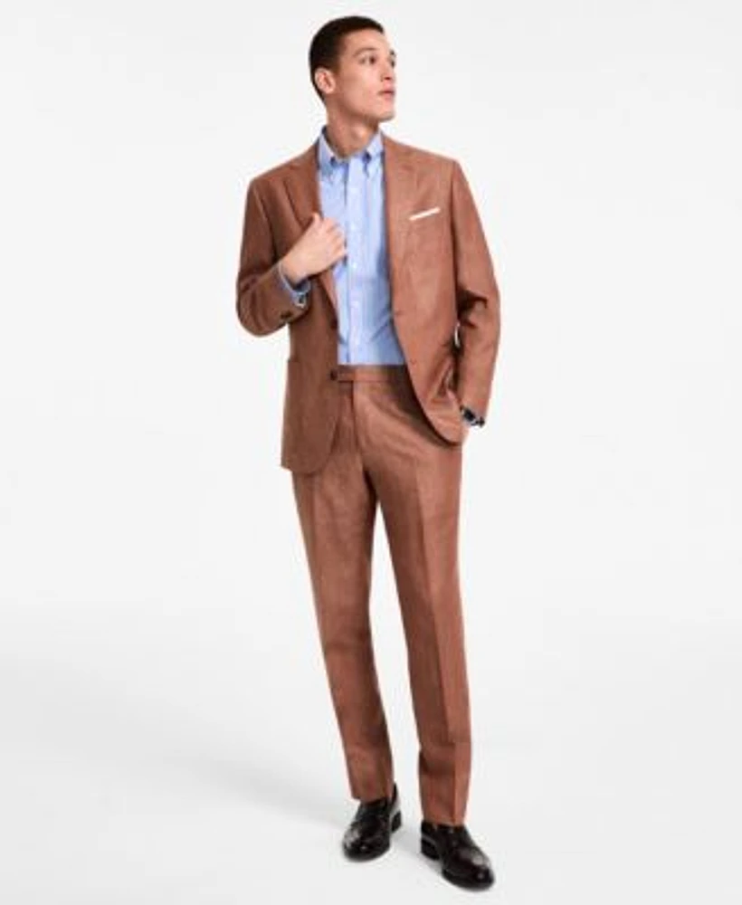 B By Brooks Brothers Mens Linen Suit Separates