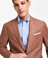 B by Brooks Brothers Men's Linen Classic-Fit Suit Separates Jacket