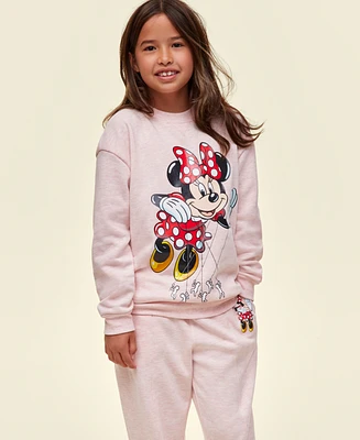 Disney | Macy's Big Kids Unisex Minnie Mouse Parade Balloon Crewneck Sweatshirt, Created for