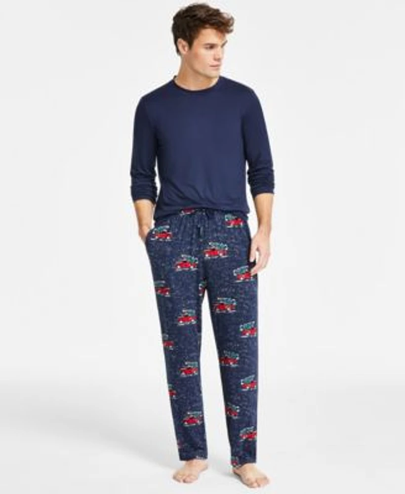 Perry Ellis Mens Undershirt Pajama Pants