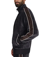 Starter Men's Velour Track Jacket