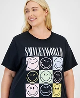 Grayson Threads, The Label Plus Smileyworld Graphic T-Shirt