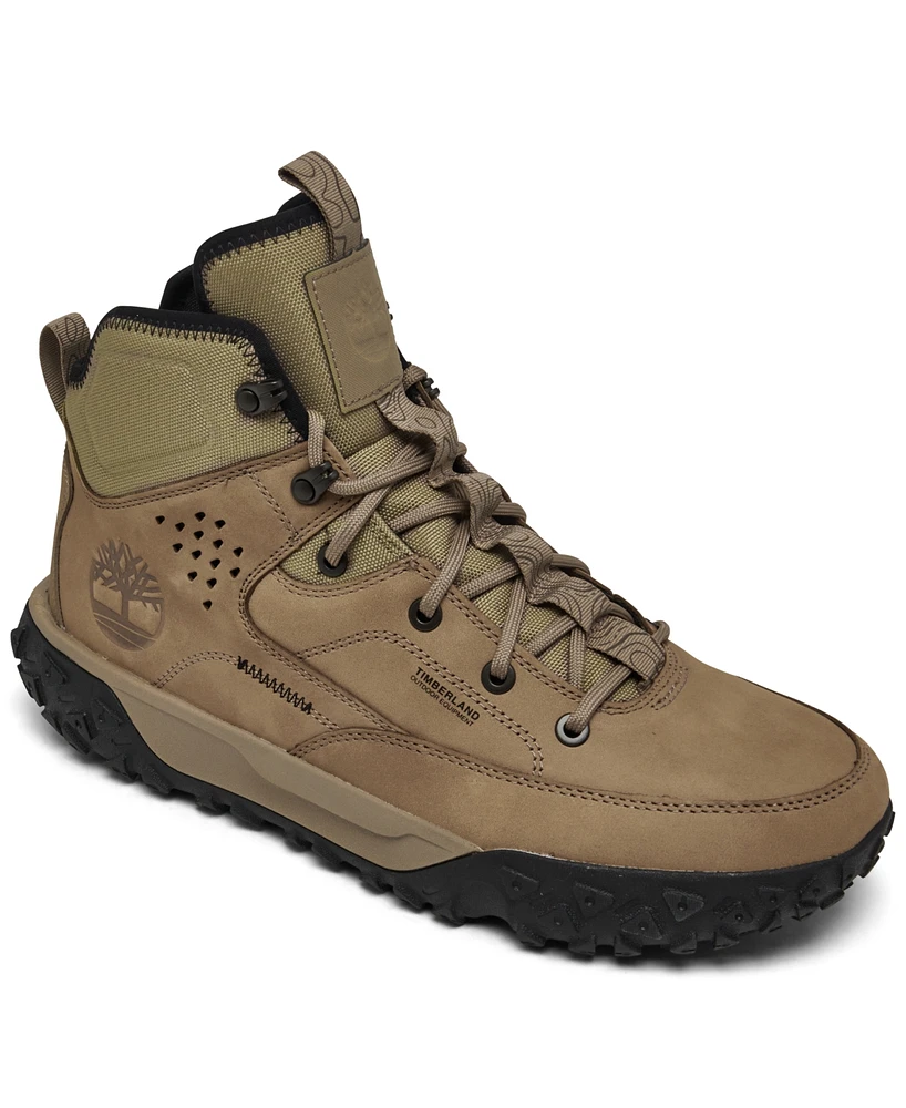 Timberland Men's Greenstride Motion 6 Waterproof Mid Hiking Boots from Finish Line