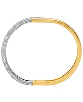 Michael Kors 14K Gold-Plated Sterling Silver Bangle Bracelet