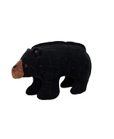 Tuffy World's Tuffest Soft Dog Toy- Zoo Jr Bear & Jr Pig- Combo Pack, Durable Dog Toys