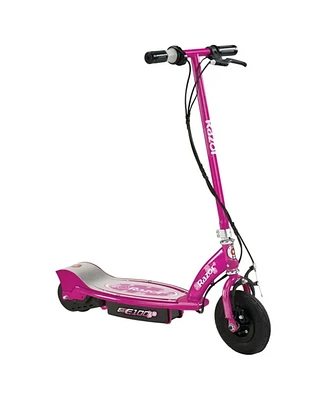 Razor Power Core E100 Electric Scooter with Hand Operated Front Brake, Sweet Pea