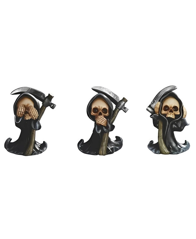 Fc Design 3-pc Set 4"H Angel of Death Set Figurine Decoration Home Decor Perfect Gift for House Warming, Holidays and Birthdays