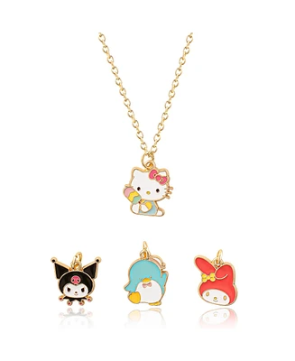 Hello Kitty Sanrio Friends Charm Set Diy With Necklace Chain