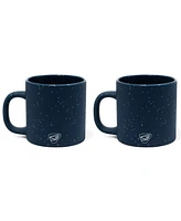 Coffee Mug 16oz: 2 pk - Speckled Blue