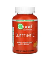 Qunol Turmeric Gummies Creamy Orange 500 mg