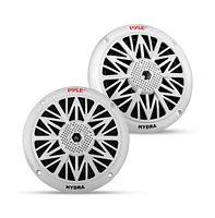 Pyle 5.25'' Marine Component Speakers, Water Resistant, 150 Watt, White