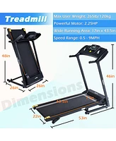 Ksports Multi-Functional Electric Treadmill Cardio Strength Training Workout Set