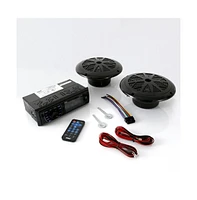 Pyle Bluetooth Marine Stereo & Speaker Kit