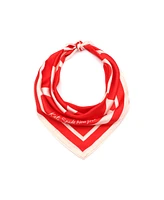 Kate Spade New York Women's Sweethearts Silk Bandana Scarf