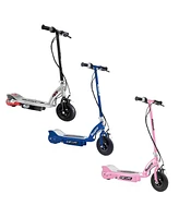 Razor E125 Motorized Rechargeable Electric Scooters, 1 Pink, 1 Blue, & 1 Black