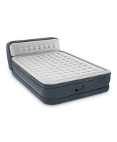 Intex Dura Beam Ultra Plush Headboard Airbed w/Built In Pump, Queen (2 Pack)