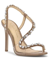 Jessica Simpson Women's Jaycin Barely-There Rhinestone Evening Sandals