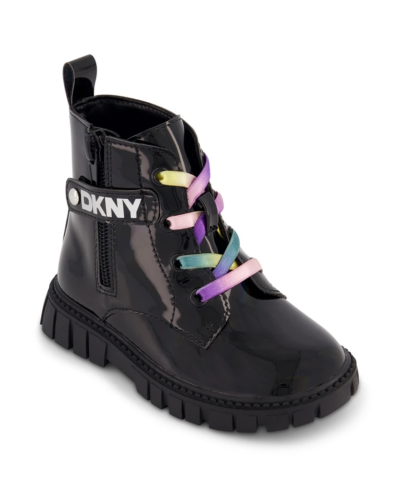 Dkny Toddler Girls Carrie Side Zipper Lug Boot