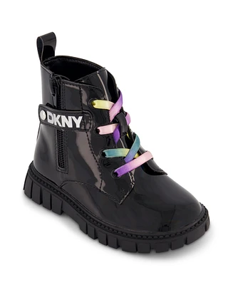 Dkny Toddler Girls Carrie Side Zipper Lug Boot