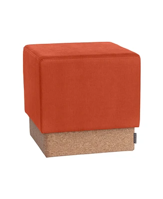 Seville Classics The Vineyard Collection Cork Storage Ottoman