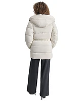 Dkny Women's Shine Hooded Anorak Puffer Coat